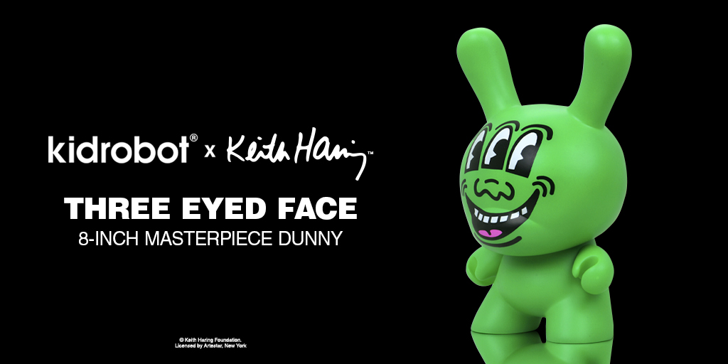 Nerd News: Keith Haring’s 3-Eyed Dunny Out Today