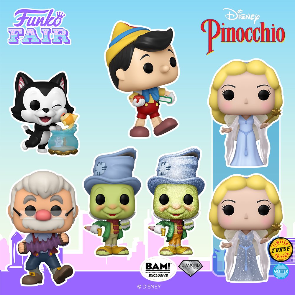 Nerd News: Funko Fair Celebrate Disney Pinocchio with Pops