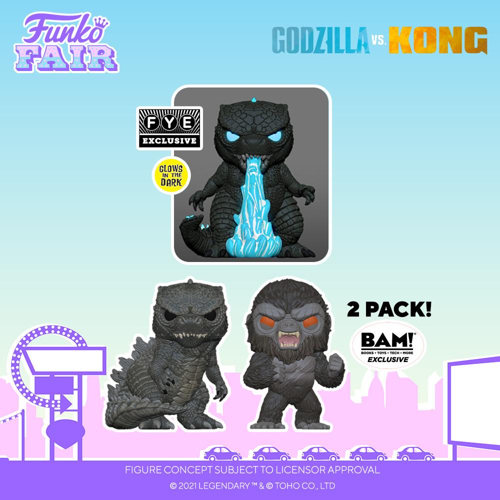 Nerd News: Funko Fair Godzilla Vs Kong Goodness