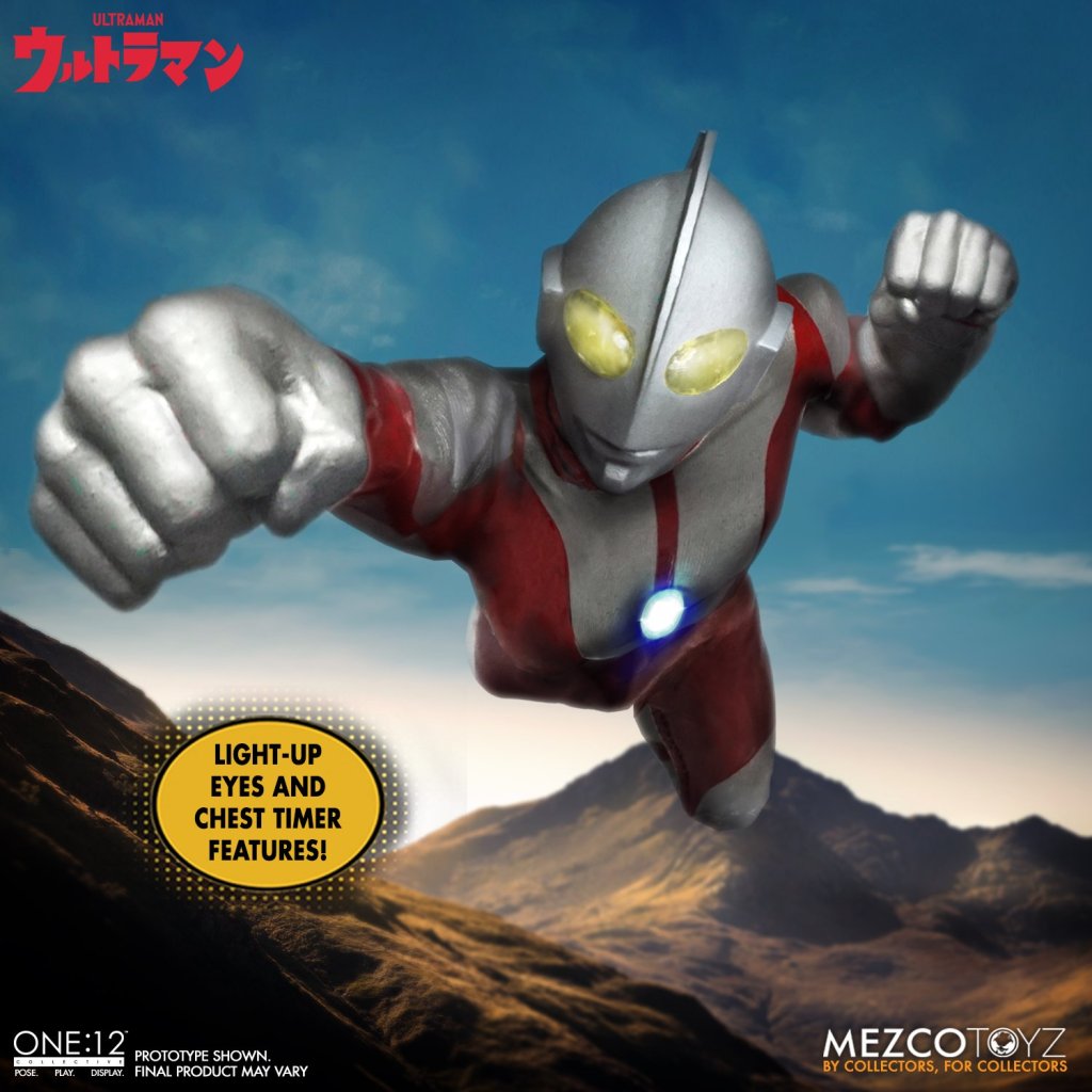 Nerd News: One:12 Collective Ultraman by Mezco on Pre-Order now!