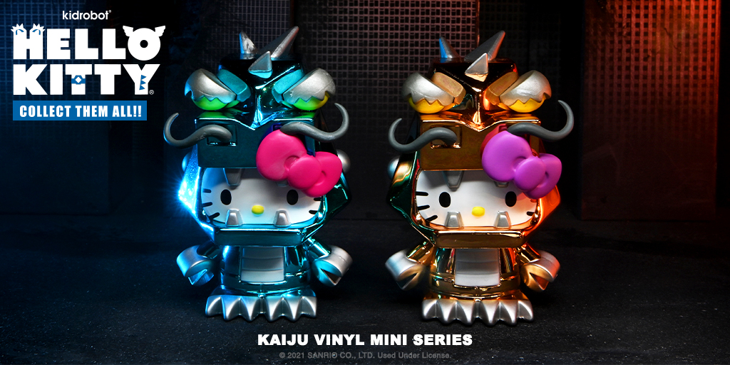 Nerd News: KidRobot x Hello Kitty Kaiju 3 Inch Figures Out Now!