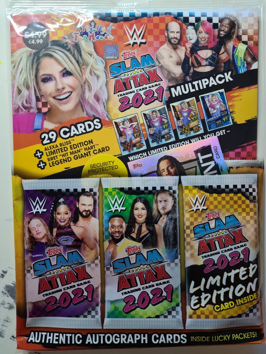 Topps WWE Slam Attax 2021 Trading Card Game