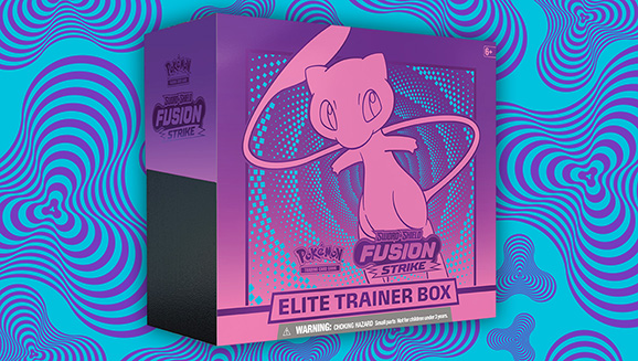 Trading Card News: Pokemon TCG Sword & Shield Fusion Strike Elite Trainer Box