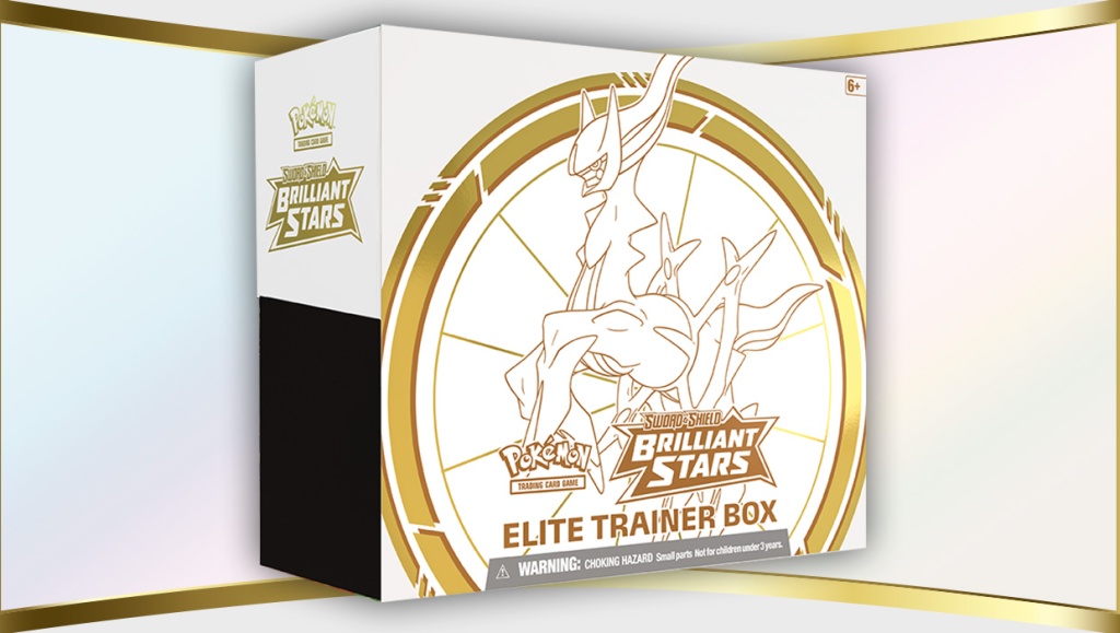 Trading Card News: Pokemon Sword & Shield – Brilliant Stars Elite Trainer Box Coming Soon