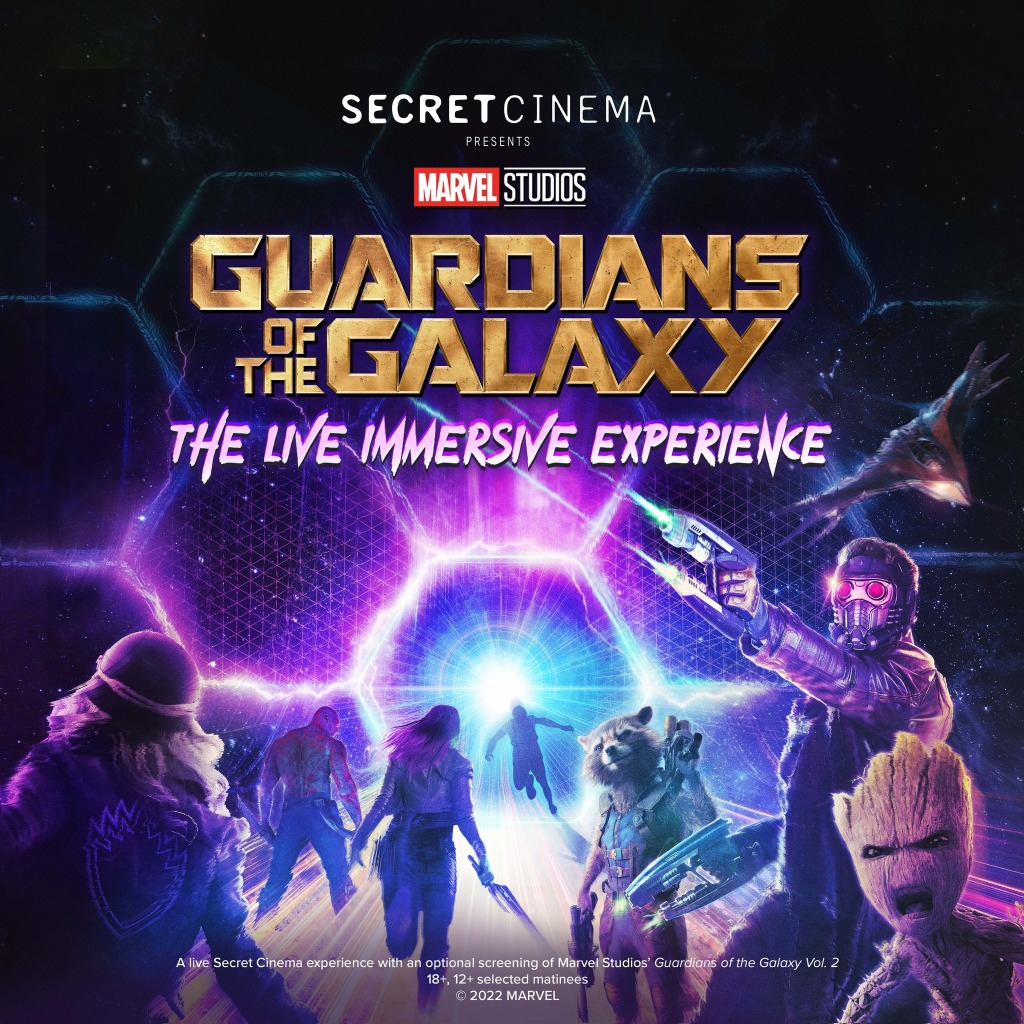 Event News: Secret Cinema Launch Guardians of the Galaxy Immersive Experience