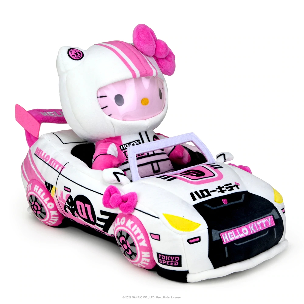 Toy News: Kid Robot x Sanrio Hello Kitty Tokyo Speed Racer Interactive Plush Out Now!
