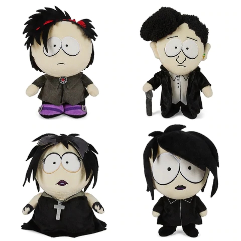 Toy News: South Park Goth Kids & Trolls Phunny Plush from KidRobot