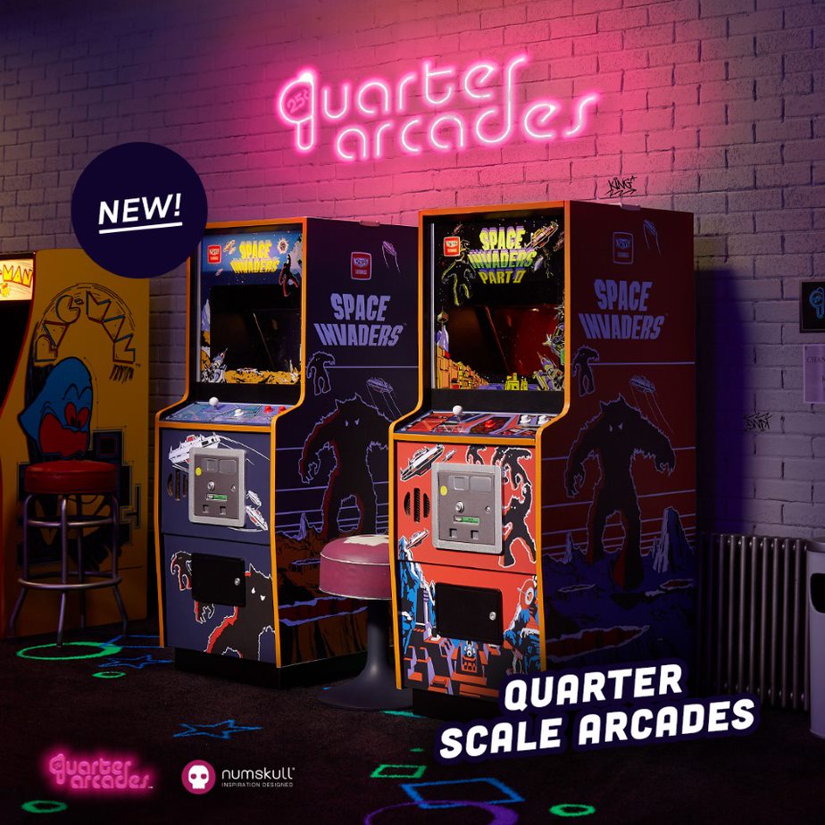 Gaming News: Numskull to Release Space Invaders Quarter Arcade Cabinets