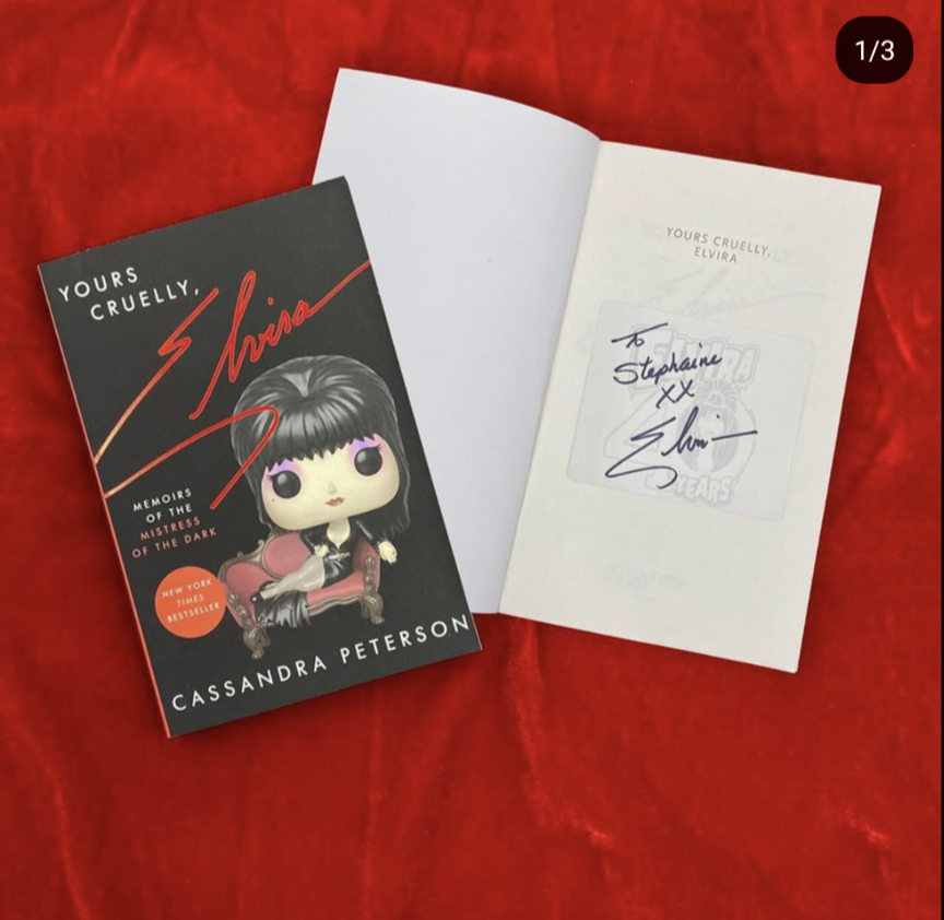 Collectables News: “Yours Cruelly, Elvira: Memoirs of the Mistress of the Dark” Funko Variant Book Cover