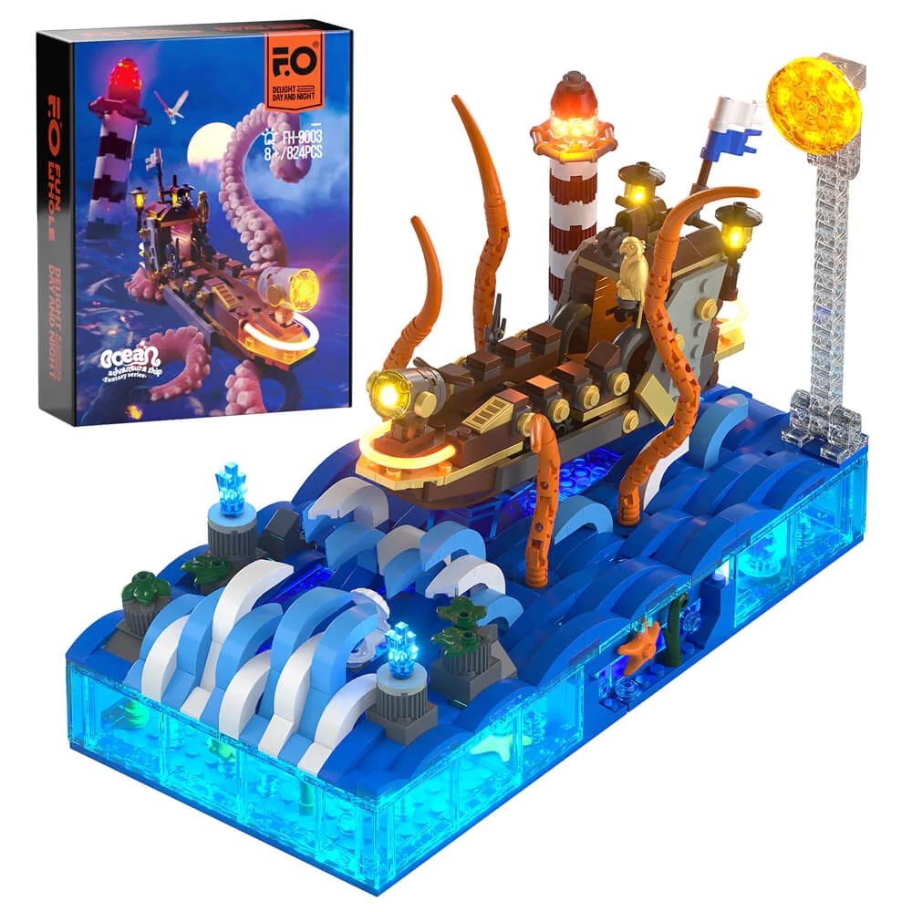 FunWhole Ocean Adventure Ship Building Set with Lights Review