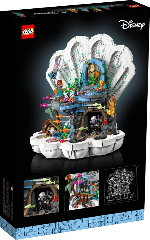 Toy News: Disney Royal Clamshell Lego Set from the new Little Mermaid Movie