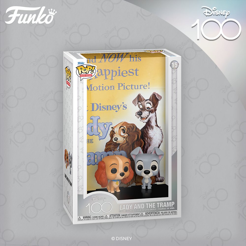Toy news: Lady and the tramp movie poster Funko pops coming soon