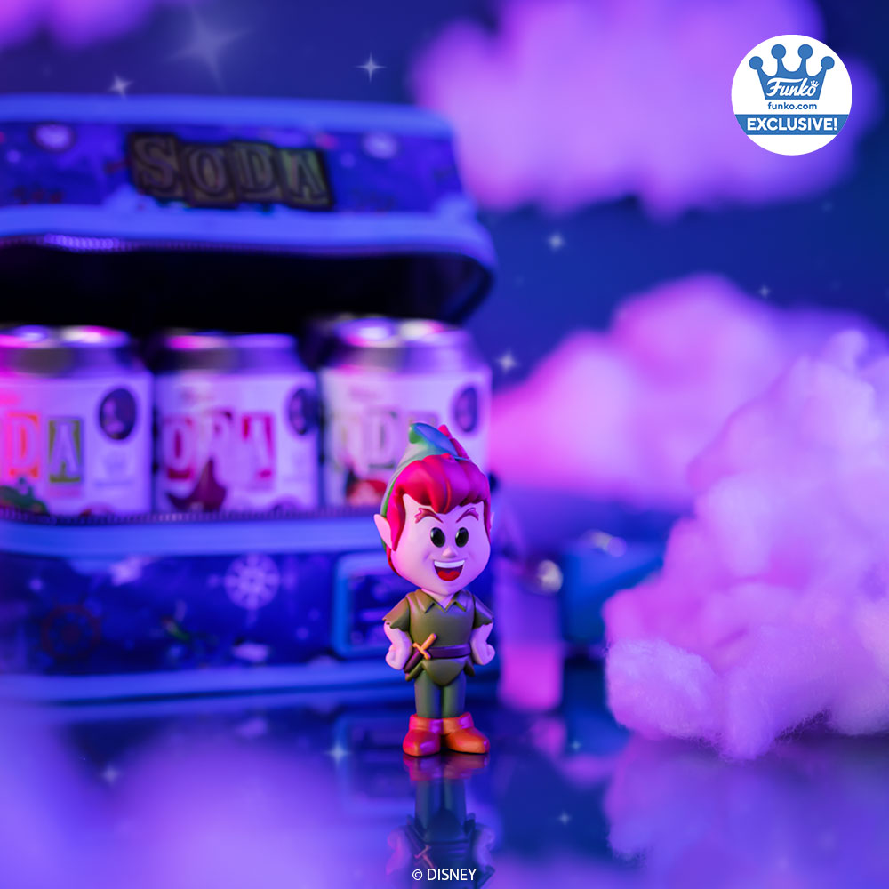 Toy News: Funko Exclusive Peter Pan Soda Cooler Set Available from Funko Europe