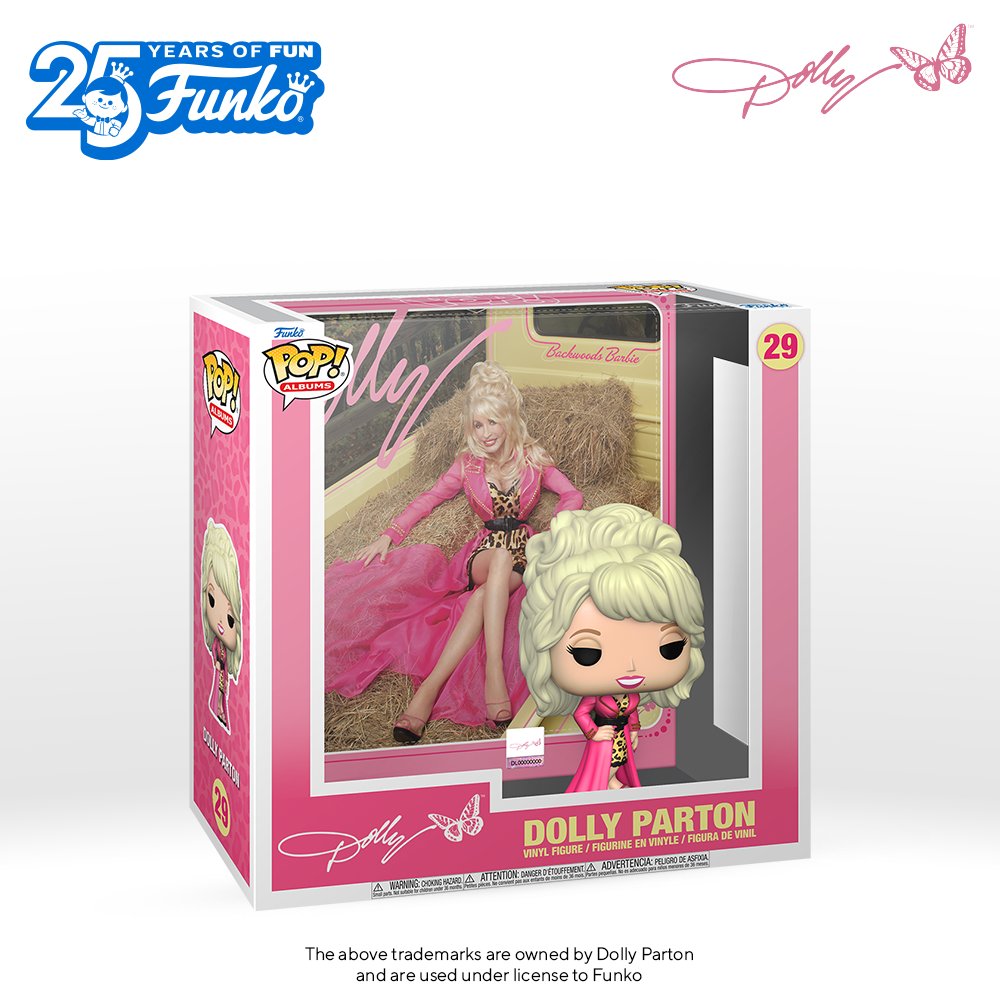 Toy news: Dolly Parton Funko Album Cover
