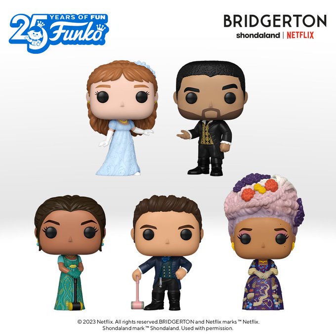 Toy News: New Bridgerton Funko Pops Out in Europe Now