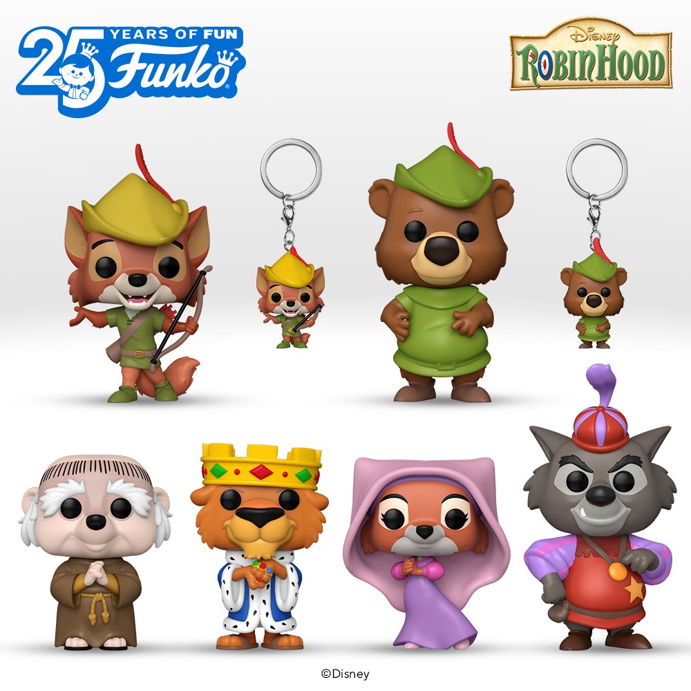 Toy News: Disney Robin Hood Funko Pops Coming Soon